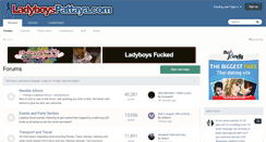 Desktop Screenshot of ladyboyspattaya.com