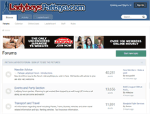 Tablet Screenshot of ladyboyspattaya.com
